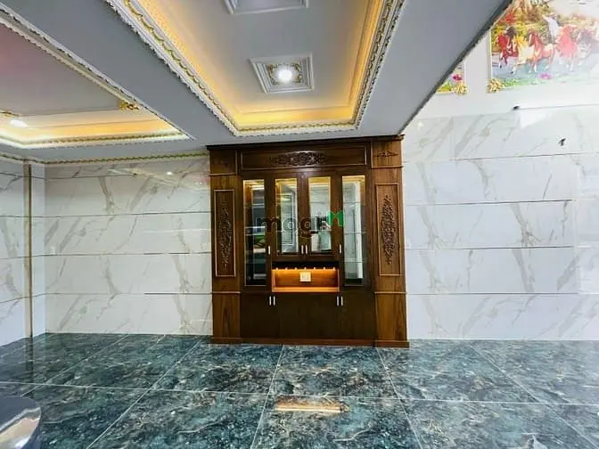 Nhà Mới 55M2 - Chỉ 5Ty9 Tl - Hẻm Xe Hơi Vào Nhà - 5 Tầng Dọn Ở Ngay