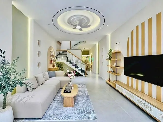 Bán Nhà Mới Đẹp Hẻm Xe Hơi Đường Phạm Văn Chiêu, P.9, 4 X 14, Giá 6.4