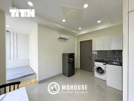 Trọ Bình Thạnh Chợ Bà Chiểu, 35M2 Máy Giặt Riêng Cửa Sổ Sáng Thoáng - Lê Trực - Bình Thạnh