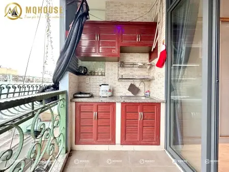 ️ Chdv Studio Ban Công Tách Bếp Full Nt - Cạnh Đầm Senn , Gần Văn Hiến .