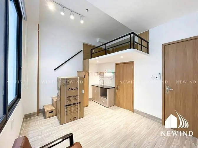 Phòng Gác Mới Xây Full Nội Thất _Ban Công, Cửa Sổ _ Cầu Tham Lương Q12