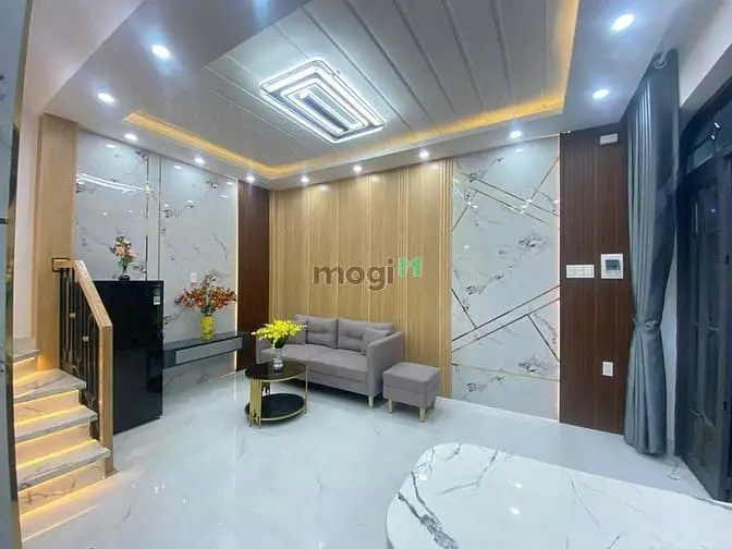 Bán Nhà Mới Đẹp 3M Đường Bùi Quang Là, P.12, 4,5 X 6, 2 Tầng, Giá 3.45