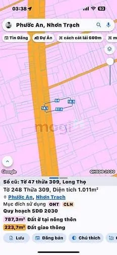 Đất Trống & Xưởng Mặt Tiền Hùng Vương - Long Thọ Ngay Khu Công Nghiệp