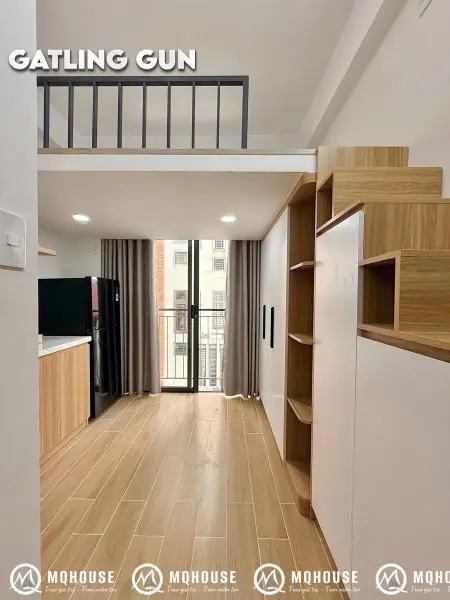 Cho Thuê Phòng Có Gác - Ban Công - Full Nội Thất Mới 100% Hẻm Ốc Đào Nguyễn Trãi Quận 1