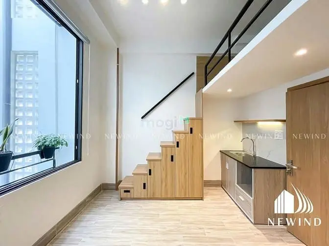 Phòng Gác Mới Xây Full Nội Thất _Ban Công, Cửa Sổ _ Cầu Tham Lương Q12