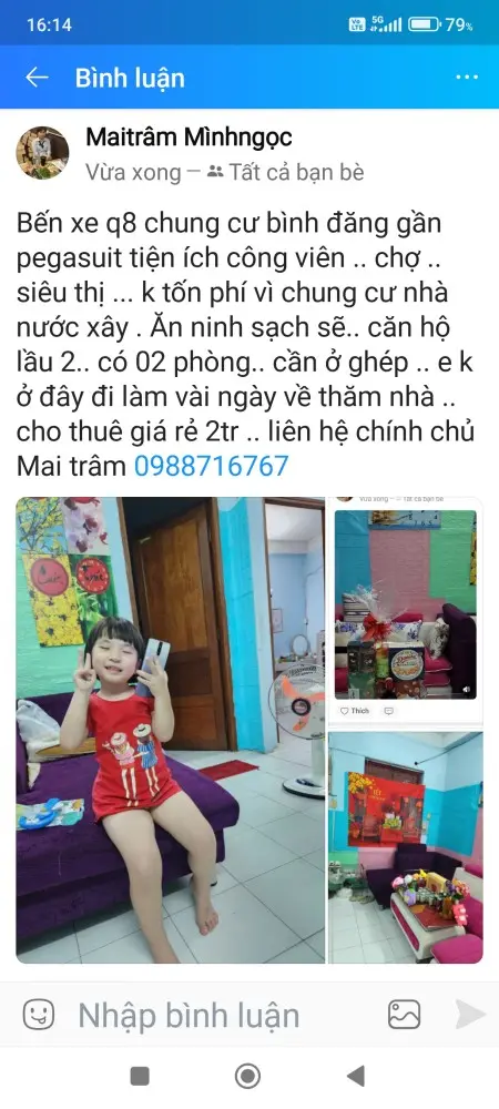 Nhà Có 1 Phòng Trống Cần Ở Ghép