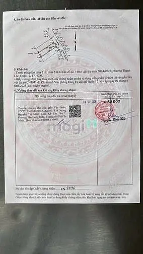 Bán Đất Hà Huy Giáp Vào 100M Hệ Số Xây Dựng Tự Do