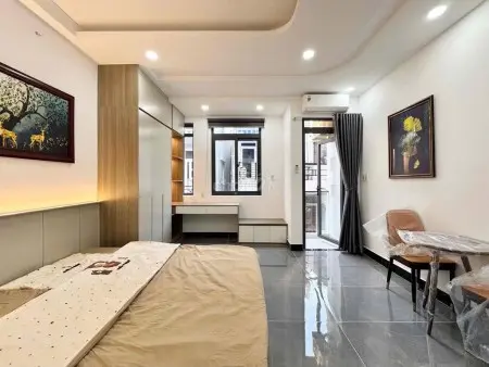 Khai Trương Căn Hộ Ban Công - Cửa Sổ Full Nội Thất Mới 100% Thích Quảng Đức Phú Nhuận