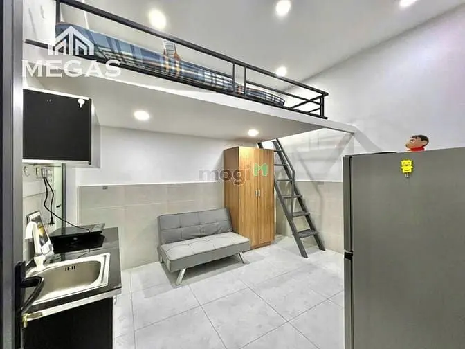 Căn Hộ Gác Cao Full Nt - 2M Ngay Tô Ký - Cvpm - Nguyễn Ảnh Thủ - Đb