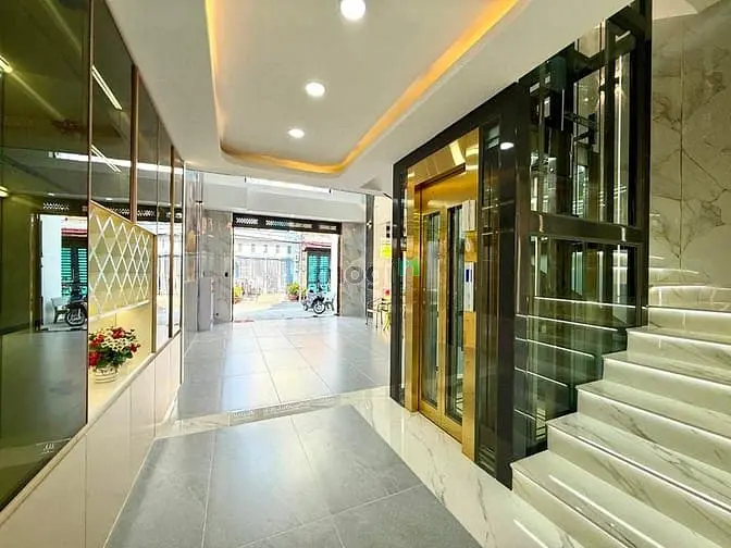 Nhà Có Thang Máy Đường Thông Lê Thị Riêng, Dt:5X20M, Lửng, 3 Lầu, 4Pn