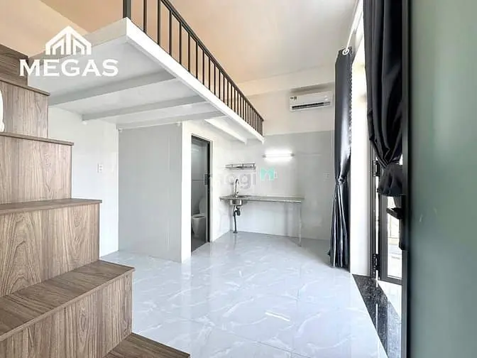 Cho Thuê Căn Hộ Full Nội Thất 100% _ Ban Công, Cửa Sổ _ Cầu Tham Lương