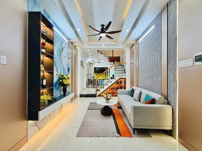 Bán Nhà Hẻm Xe Hơi Đường Quang Trung, P.12, 3,4 X 12 Nh 3,65, Giá 5.75