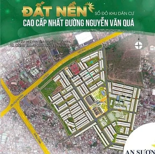 Đất Ngay Chợ Đêm An Sương Quận 12 - 5X20M - Đường Nhựa 20M - 10Tỷ600