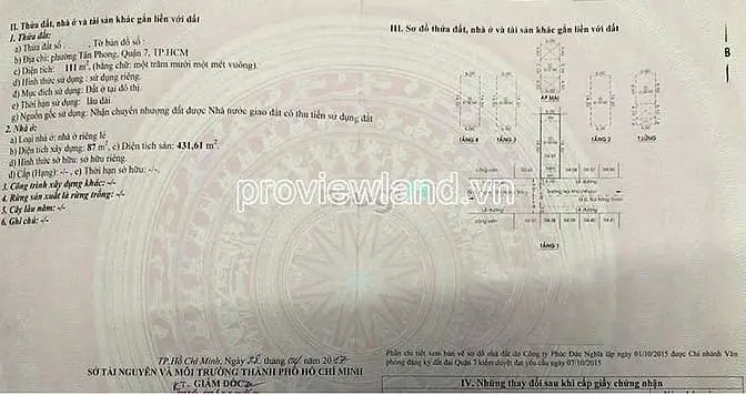 Bán Chdv Phú Mỹ Hưng Q7, Thang Máy, 432 M² Sàn, 1 Trệt + 4 Tầng