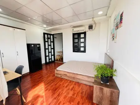 Căn Hộ Rộng 38M² – Full Nội Thất – Gần Đh Văn Lang – Có Ban Công, Bếp Riêng, Máy Giặt – Chỉ Từ 6Tr