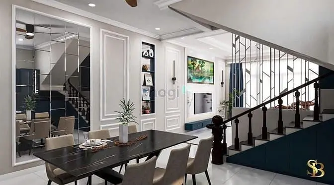 Nhà 1Tr 2 Lầu Góc 2 Mặt Tiền Hẻm 6M Đường Đỗ Xuân Hợp, Phước Long B