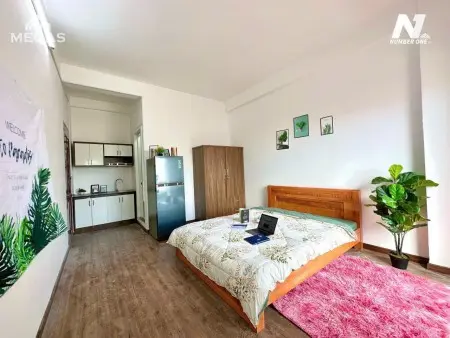 Phòng 35M2 Full Nội Thất Có Ban Công Gần Hutech, Đại Học Ngoại Thương, Uef, Gtvt, Ngã Tư Hàng Xanh