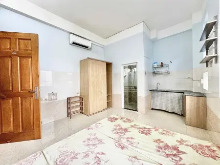 Studio 30M2 Có Thang Máy, Bảo Vệ 24/7 Gần Chợ Bà Chiểu, Cầu Bông Ngay Khu Tân Định - Đakao Quận 1