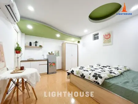 Siêu Phẩm Studio Full Nội Thất Gần Chợ Phạm Văn Hai, Vòng Xoay Lăng Cha Cả