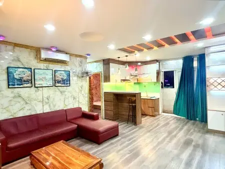 Căn Góc 85M2 Hoàng Kim Thế Gia 9Tr/Tháng Nội Thất, Thoáng Mát, An Ninh