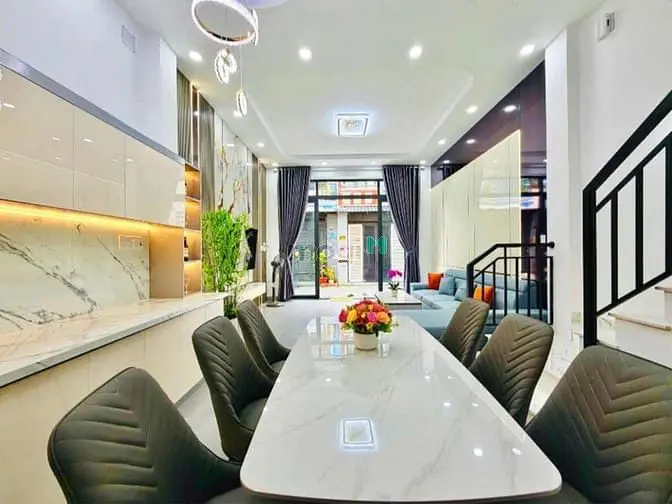 Bán Nhà Hẻm Xe Hơi Đường Phạm Văn Chiêu, P.9, 4,5 X 11, 4 Tầng Giá 6.9