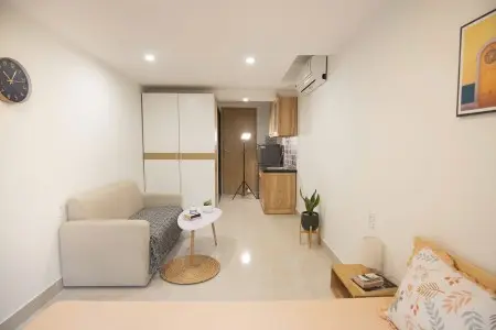 Trọ Bình Thạnh Gần Chợ Bà Chiểu,Q1,Q3 - Cửa Sổ Đón Nắng Full Nội Thất - Vũ Huy Tấn - Bình Thạnh