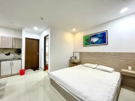 Cho Thuê Studio Gần Biển Ngay Tttp Nha Trang.cho Thuê Căn Hộ Dịch Vụ Gần Trần Phú.