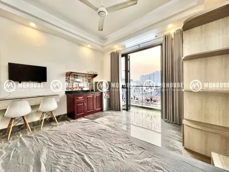 Chdv Ban Công Riêng Full Nội Thất