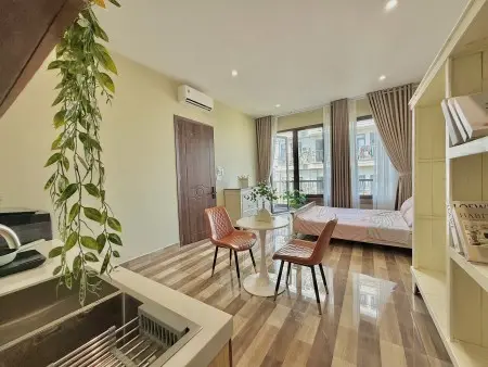 Căn Hộ Studio Ban Công Full Nội Thất. Tân Quy-Quận 7 Gần Lotte Mart, Tdtu, Rmit, ….