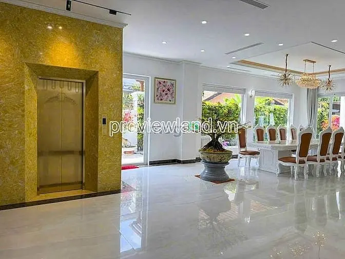 Bán Villa Góc 2Mt Nguyễn Văn Hưởng Thảo Điền, 777 M², Hồ Bơi Sân Vườn