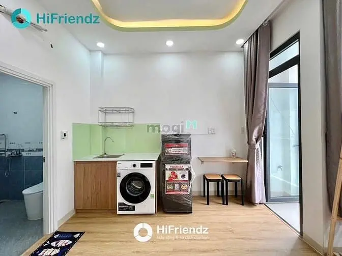 🌸Ban Công + Full Nội Thất Máy Giặt Riêng - Ngay Nguyễn Ảnh Thủ -Tô Ky