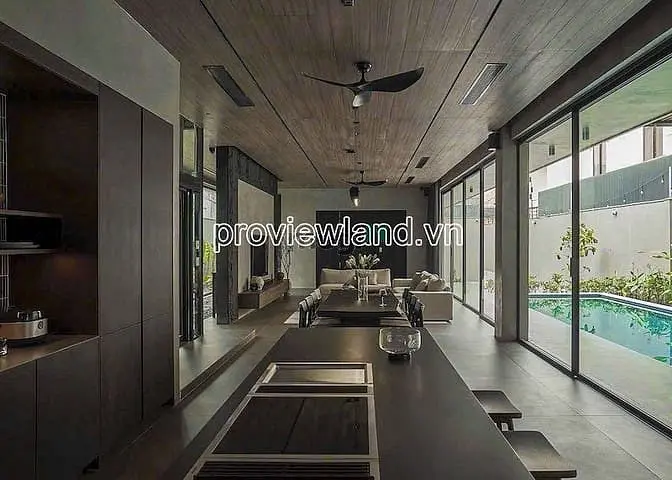 Bán Biệt Thự Hồ Bơi Thảo Điền 534 M², Ngang 15M, 4 Tầng, 3Pn