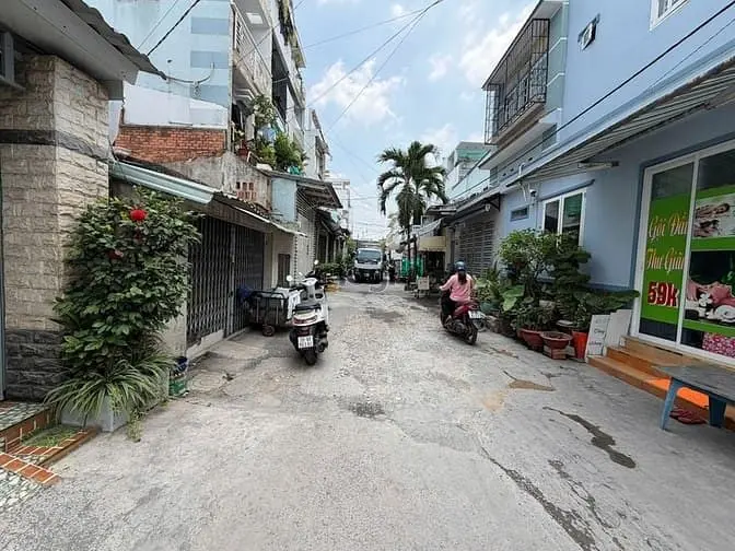 Bán Nhà Mặt Tiền Đường Số– Ngang Hiếm 6M P4 Q8