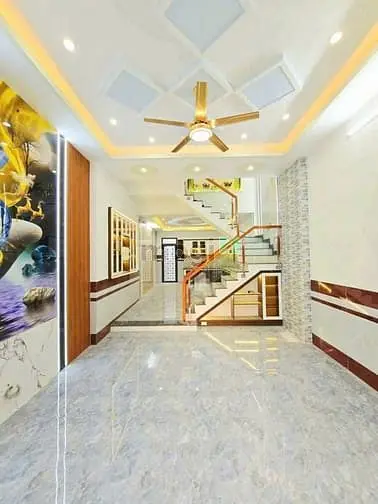 Bán Nhà Mới Xây 4 Tầng ( 1 Trệt + 3 Lầu) - Đường Võ Văn Hát .Long Trườ