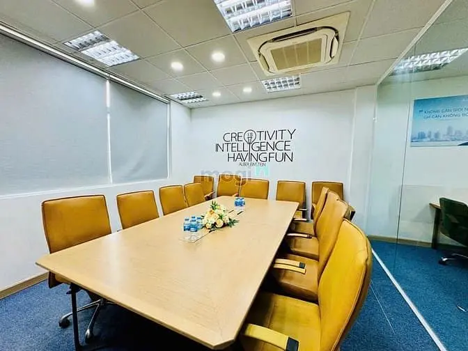 Văn Phòng 140M2 Full Nội Thất Tại Trương Văn Bang, Q2. Giá 45Tr/Th