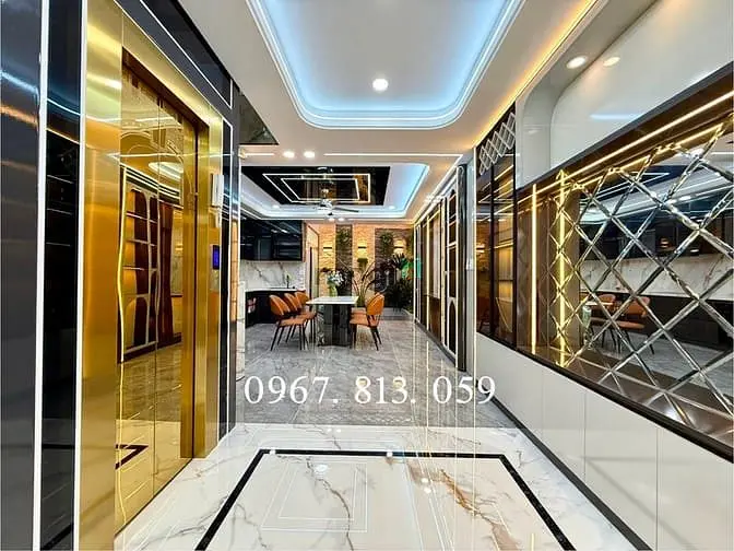 Nhà Có Thang Máy, Đường Thông, Dt:5X17M, Lửng, 3 Lầu, 4Pn, Gara Ô Tô