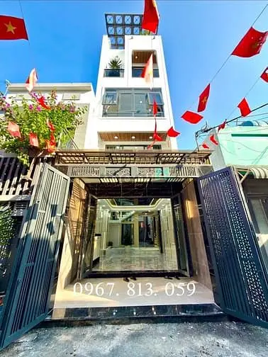 Nhà Đường Thông Có Thang Máy, Kế Bên Cđđl Dt:4X18M, Lửng, 3 Lầu, 4Pn,