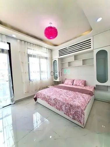 Nhà Mới Đẹp Phạm Hữu Lầu, Q7-Diện Tích : 40,6M2-1T1L-2Pn,3Wc,Shr,Ntcb