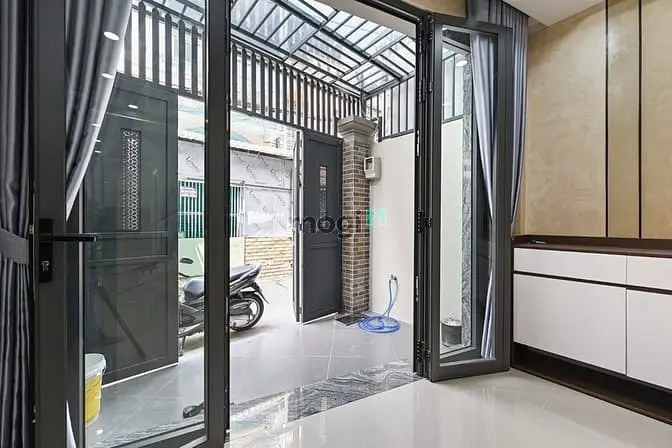 🏡🏡 Mở Bán Cặp Nhà Xây Mới 100% Sát Mt Quang Trung P10. 1 Trệt 1 Lửng