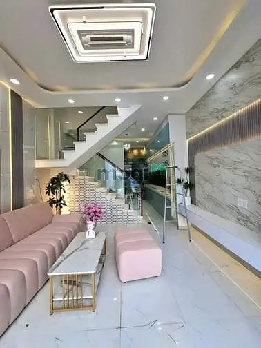 Nhà Mới Đẹp Phạm Hữu Lầu, Q7-Diện Tích : 40,6M2-1T1L-2Pn,3Wc,Shr,Ntcb