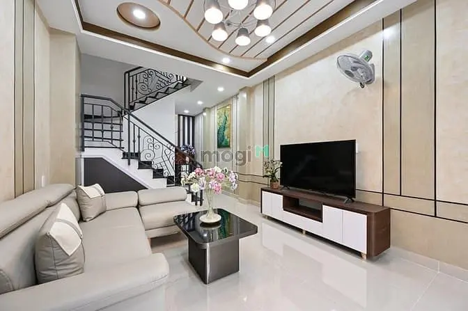 🏡🏡 Mở Bán Cặp Nhà Xây Mới 100% Sát Mt Quang Trung P10. 1 Trệt 1 Lửng