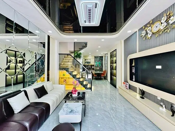 Bán Nhà Xây Mới Hẻm Xe Hơi Phan Huy Ích, P.12, 4 X 11, Giá 5.95 Tỷ Tl