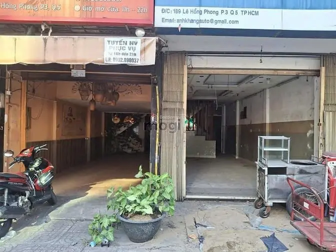 Cho Thuê Nhà Mặt Tiền 8X14M 3 Lầu Lê Hồng Phong Phường 3 Quận 5