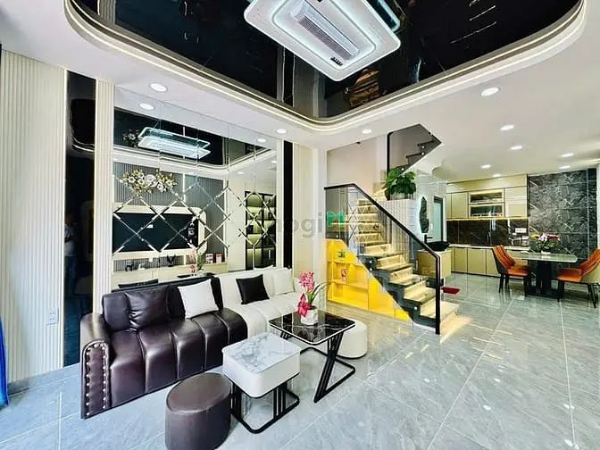 Bán Nhà Xây Mới Hẻm Xe Hơi Phan Huy Ích, P.12, 4 X 11, Giá 5.95 Tỷ Tl