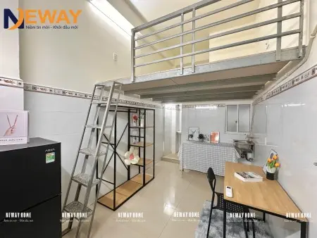 Phòng Trọ Có Gác Cao, Rộng Có Thang Máy Ngay Trường Chinh