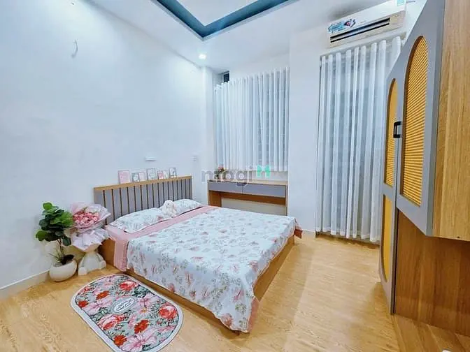 Siêu Phẩm Nhà Đẹp, 1T1L, 3Pn, Ngay Kdc Đông Đúc, Diện Tích 58M2