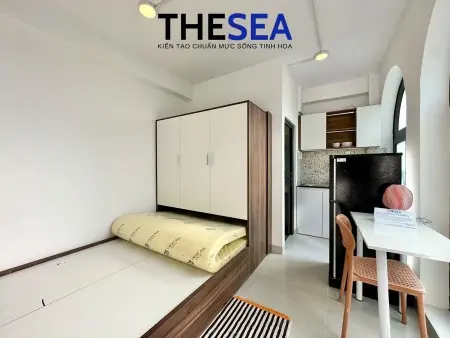 Phòng Full Nội Thất - Ban Công Ngay Dương Quảng Hàm - Emart Phan Văn Trị