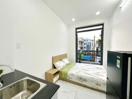 Phòng Trọ Ban Công Thoáng, Đầy Đủ Nội Thất - Gần Vlu, Chợ Bà Chiểu Giáp Quận 1, Quận 3