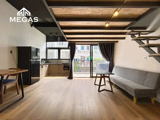 🌈Căn Hộ Dịch Vụ Mới Xây - Duplex Full Nội Thất - Emart Phan Huy Ích