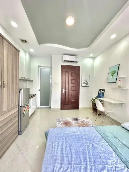 Phòng Trọ Cao Cấp 36M² – Full Đồ, Ban Công Rộng – Nguyễn Xí, Bình Thạnh